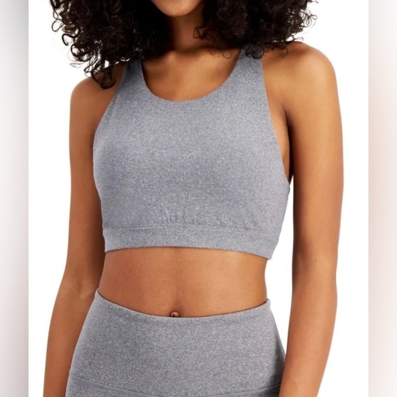 IDEOLOGY ID Sweat Set Low Impact Sports Bra, Size Large-NWT - Picture 1 of 4